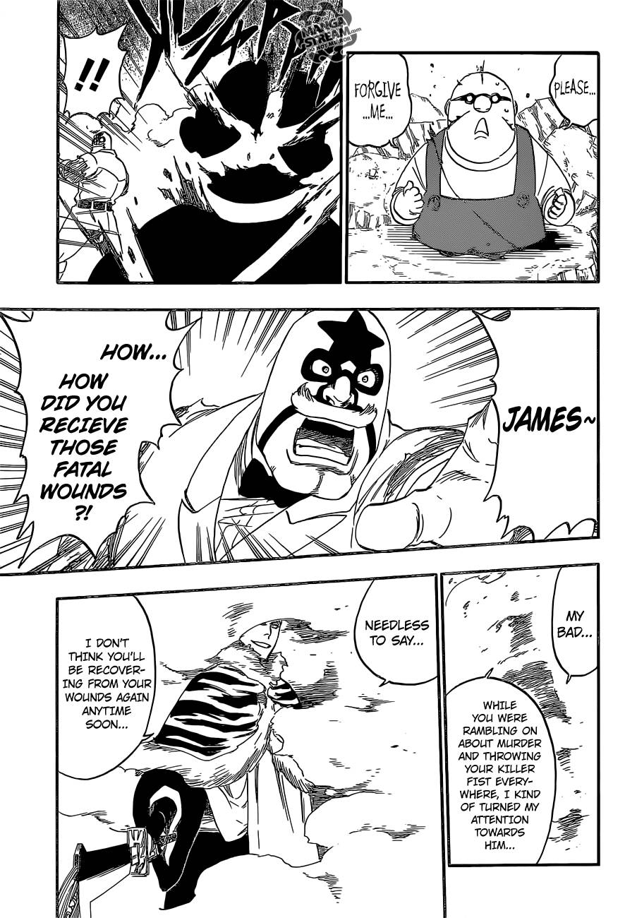 Bleach chapter 562 page 17
