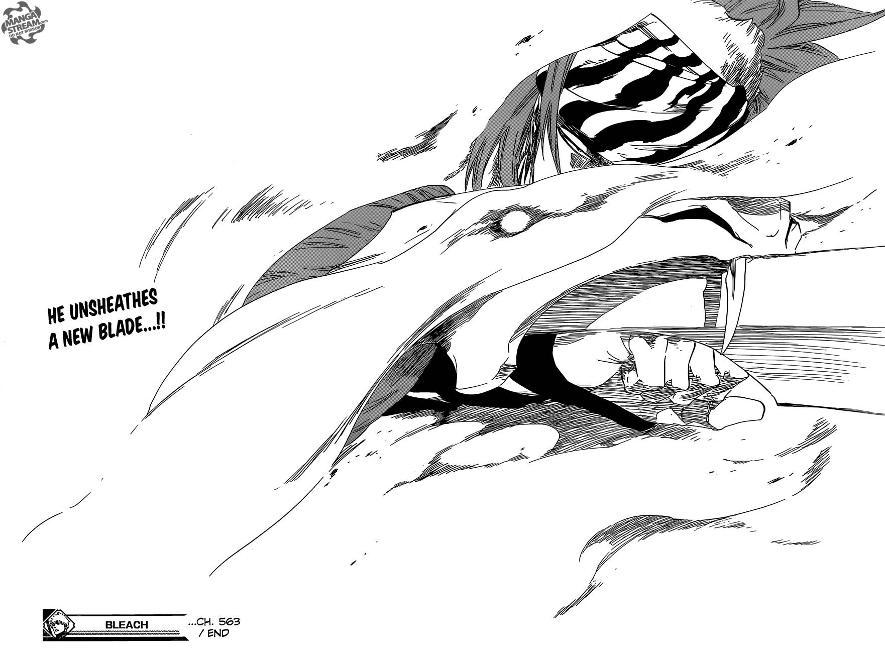 Bleach chapter 563 page 17