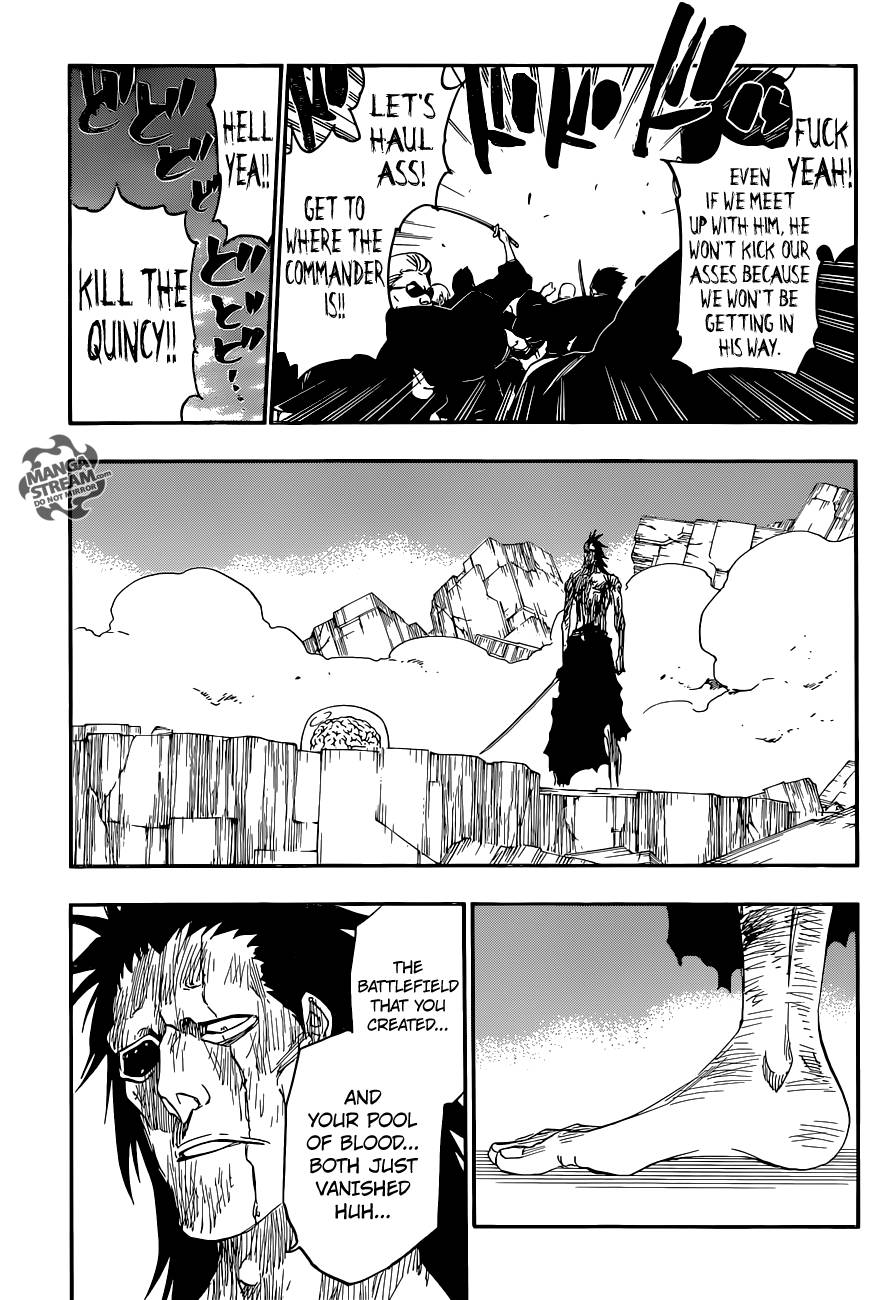 Bleach chapter 579 page 12