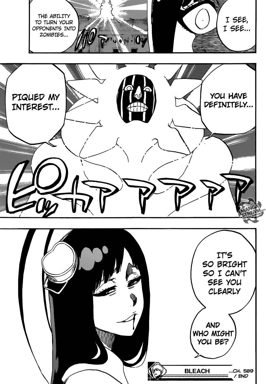 Bleach chapter 589 page 19