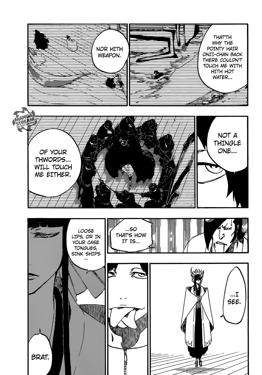 Bleach chapter 598 page 12