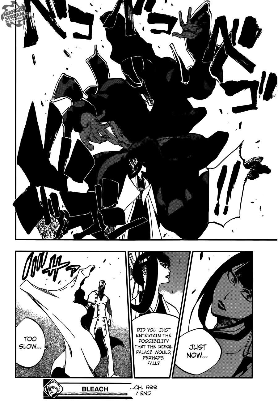 Bleach chapter 599 page 17