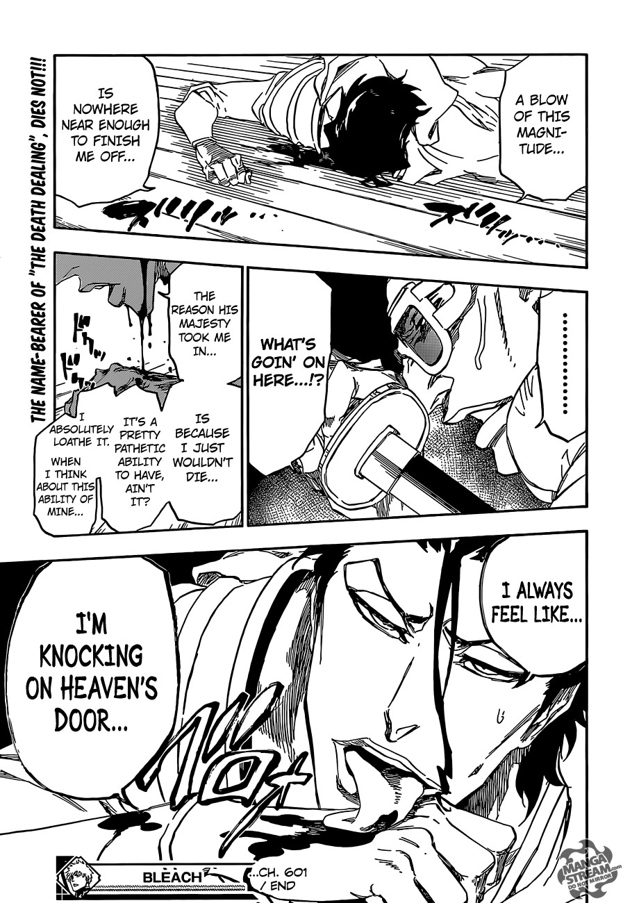 Bleach chapter 601 page 20
