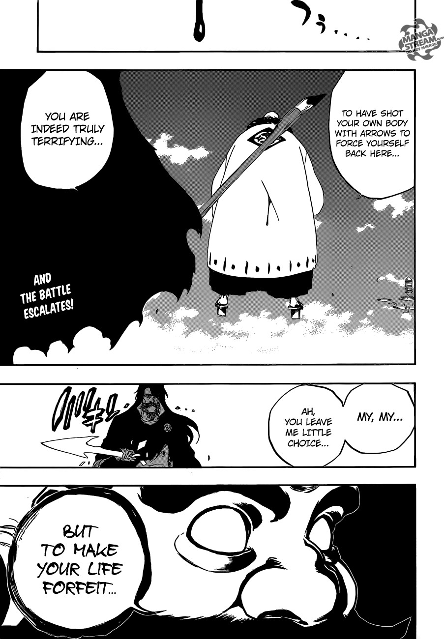 Bleach chapter 605 page 16