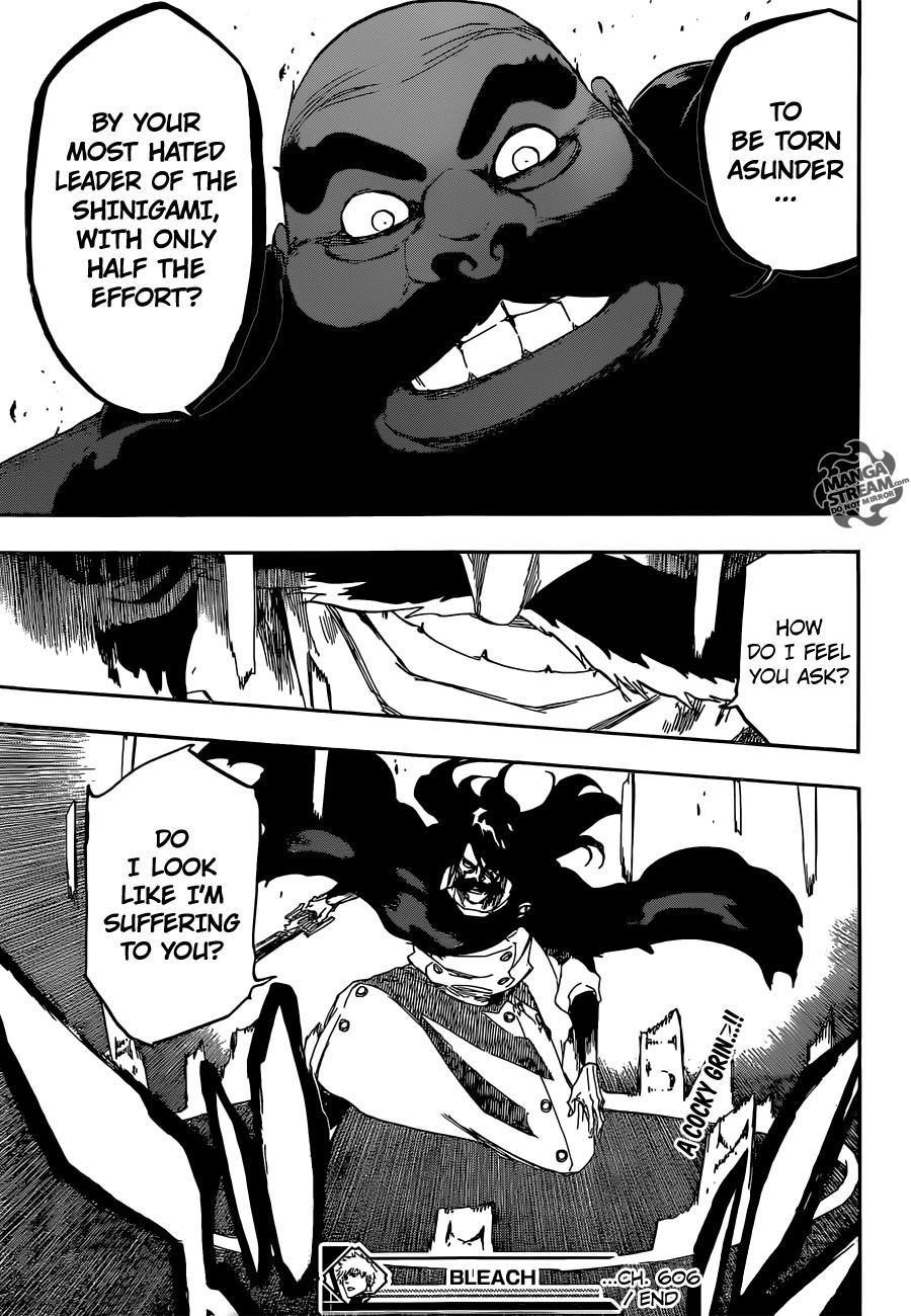 Bleach chapter 606 page 19