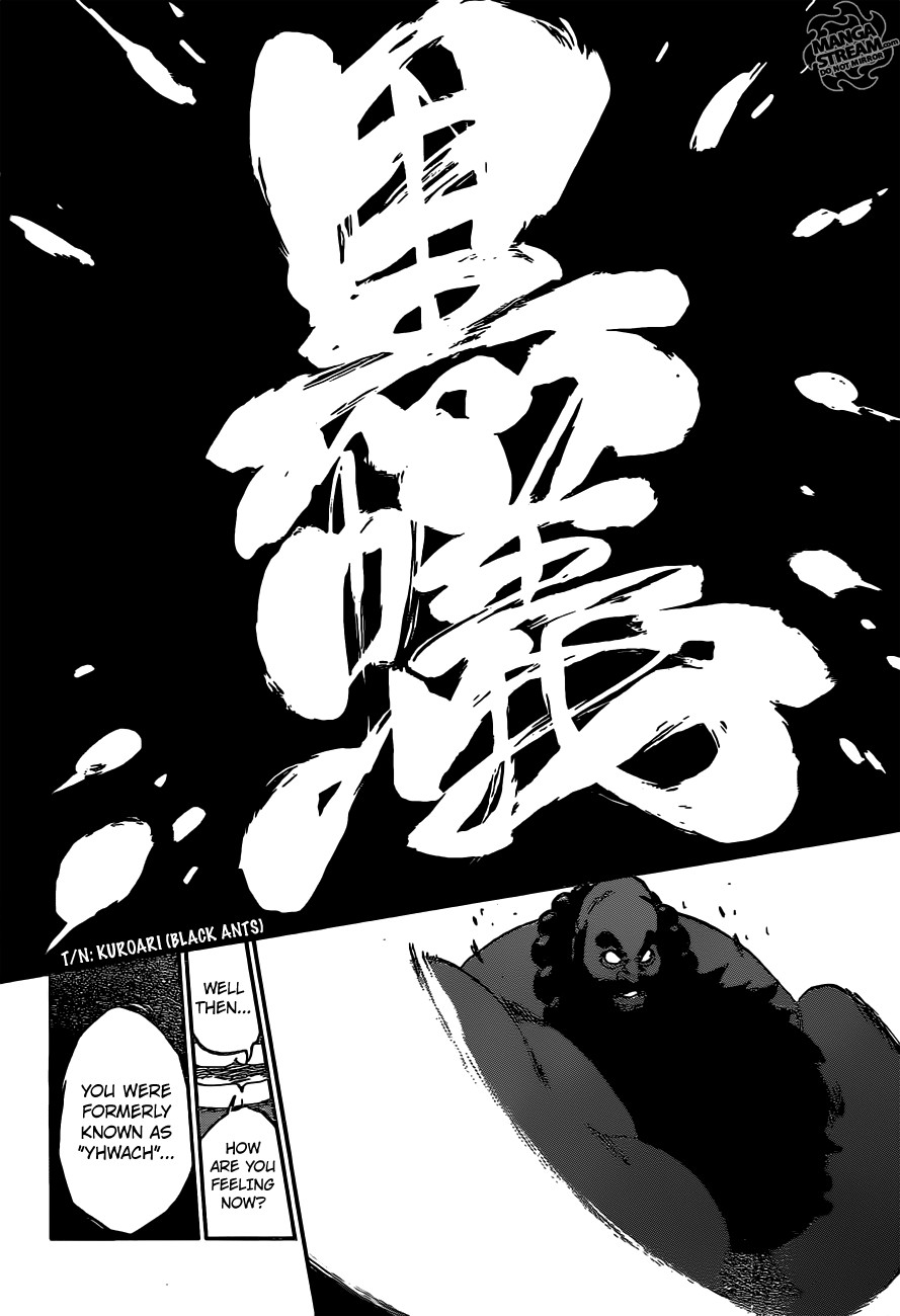 Bleach chapter 609 page 7
