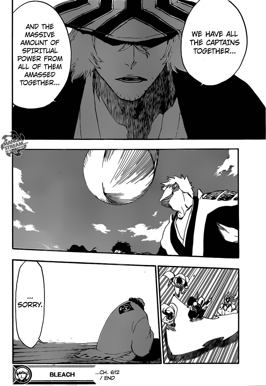 Bleach chapter 612 page 16