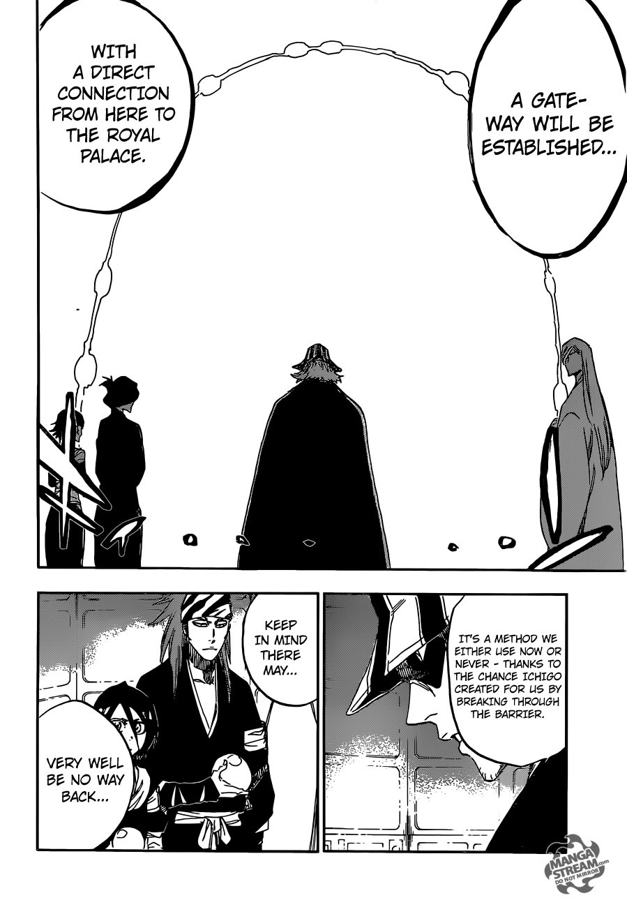 Bleach chapter 614 page 8