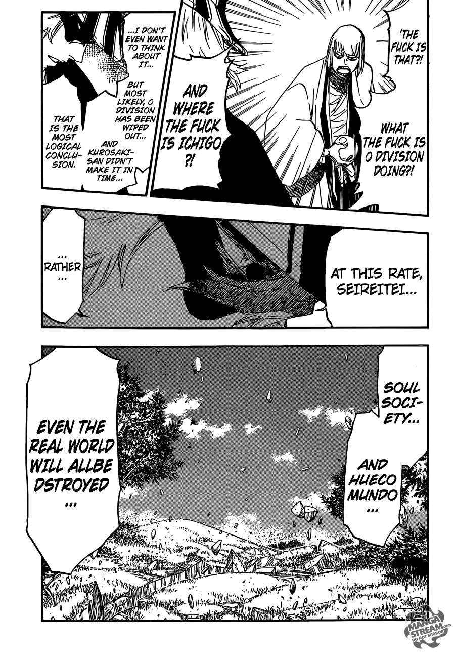 Bleach chapter 615 page 15