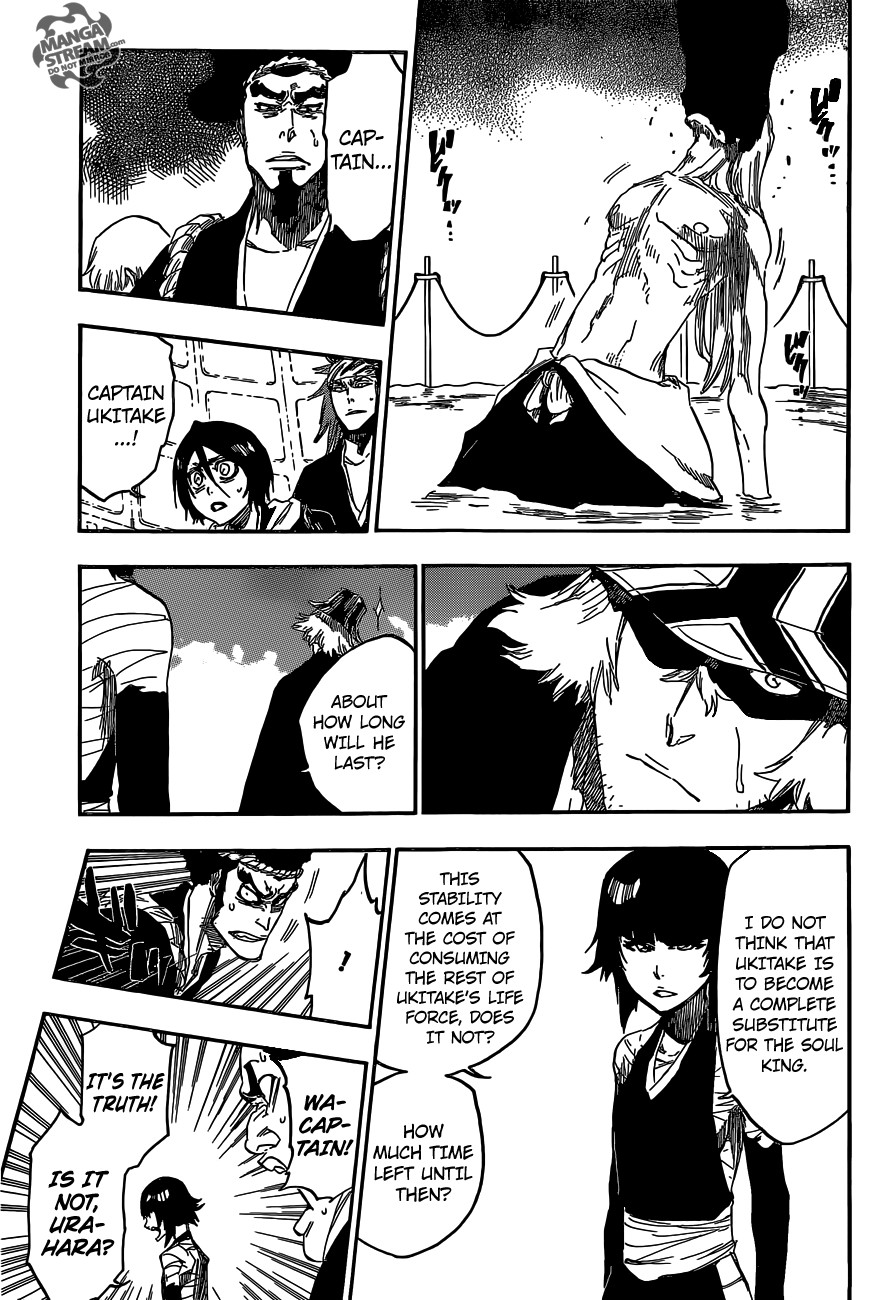 Bleach chapter 617 page 13