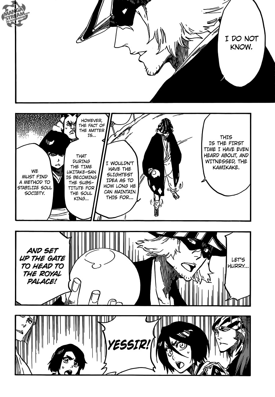 Bleach chapter 617 page 14