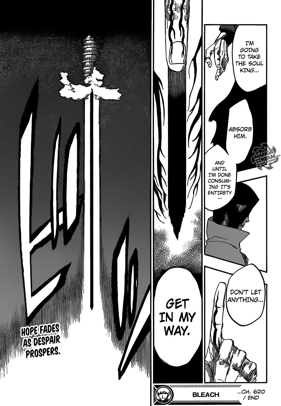 Bleach chapter 620 page 16