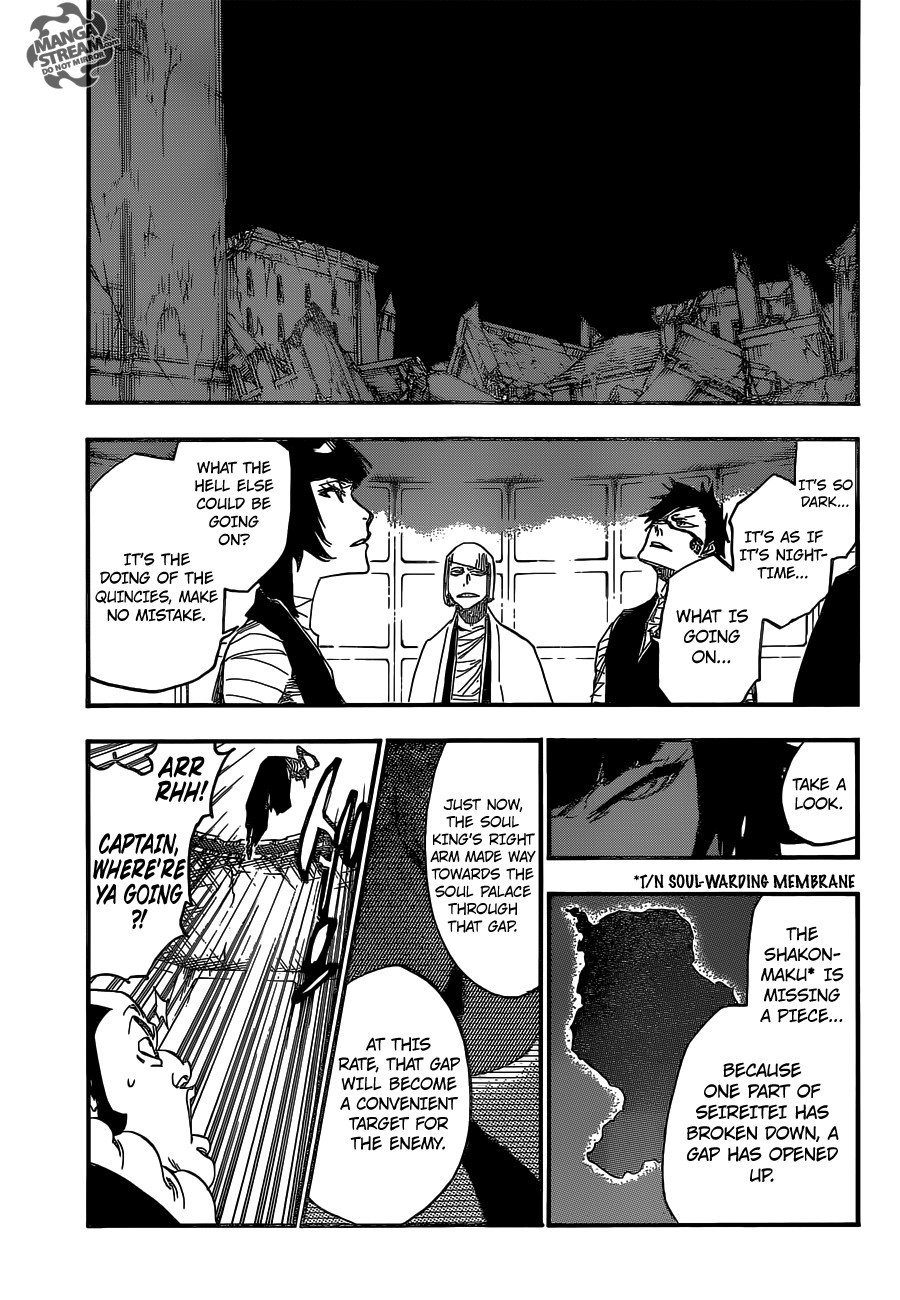 Bleach chapter 621 page 12