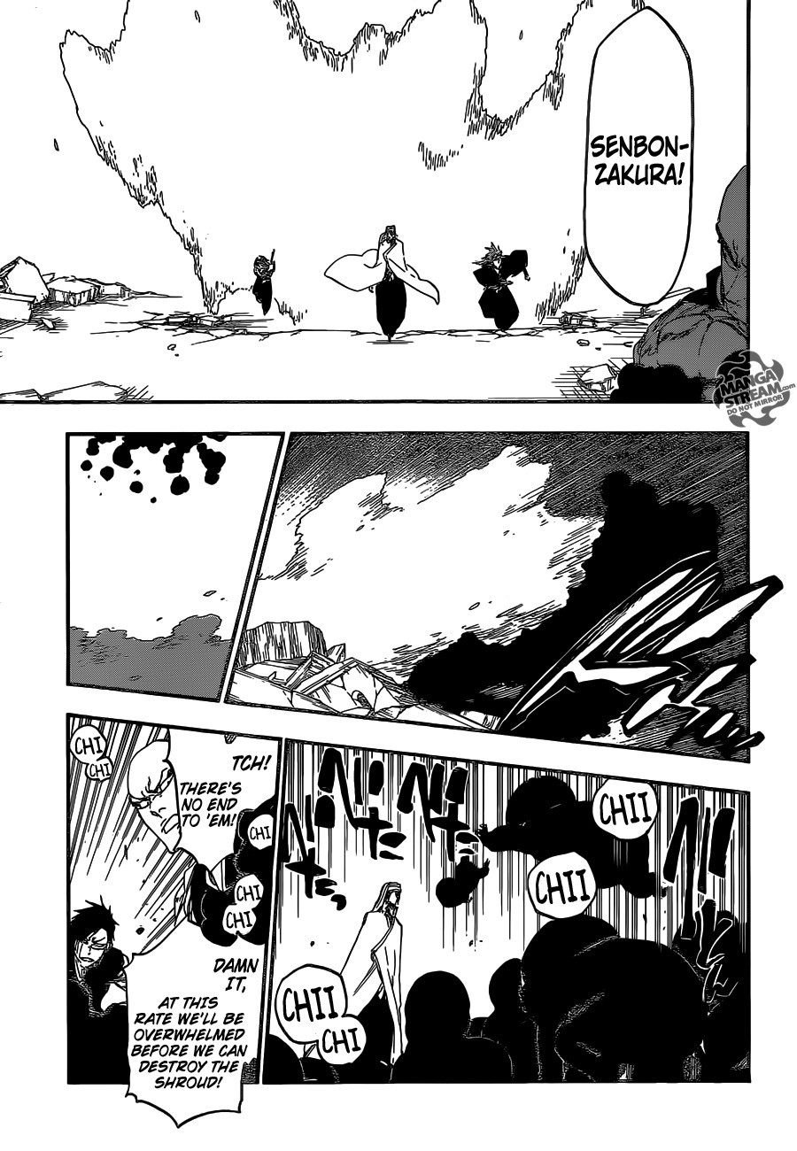 Bleach chapter 621 page 16