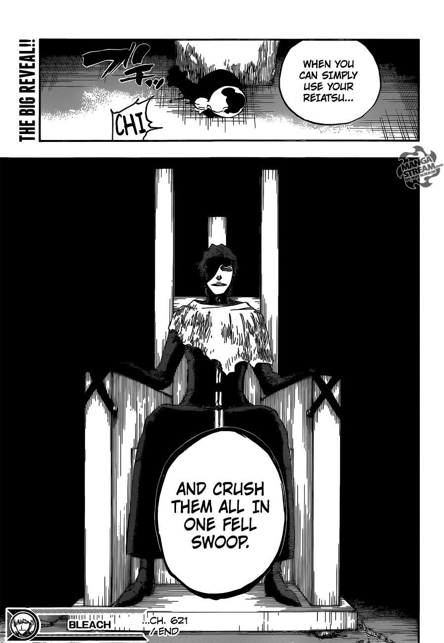 Bleach chapter 621 page 18