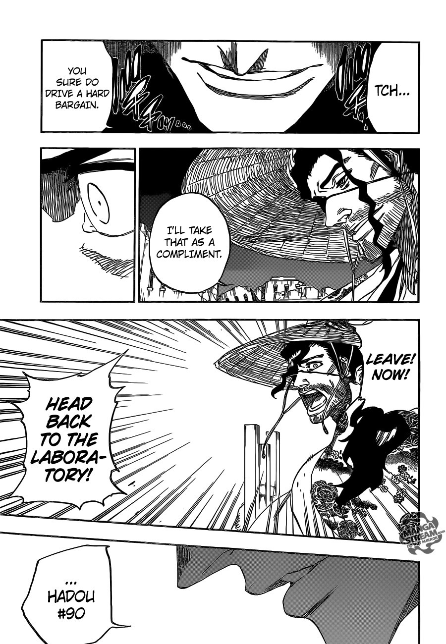 Bleach chapter 622 page 11