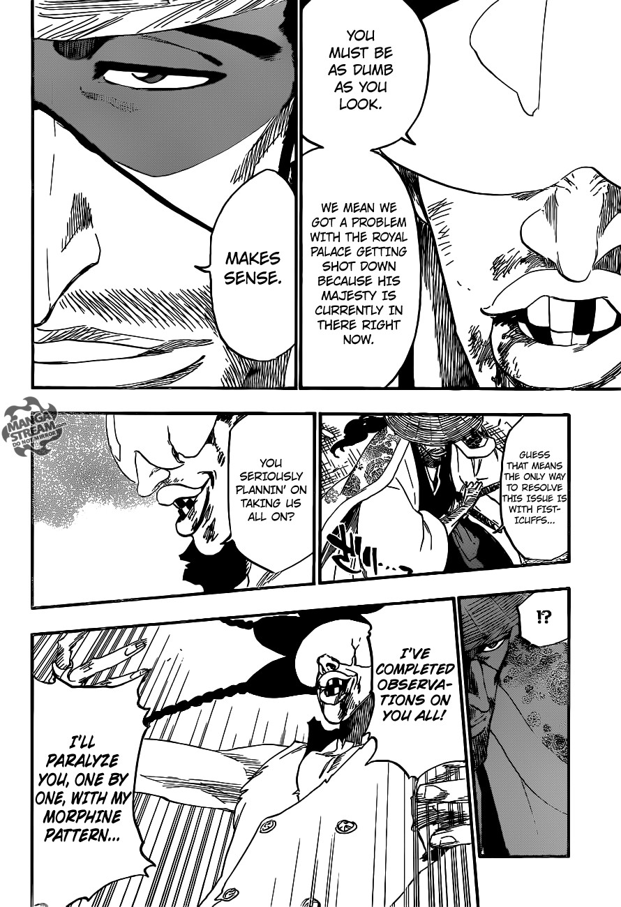 Bleach chapter 623 page 16