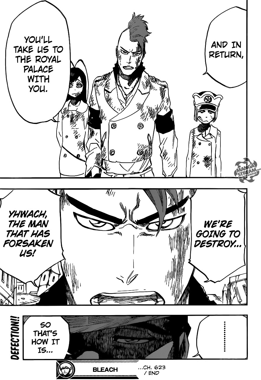 Bleach chapter 623 page 19