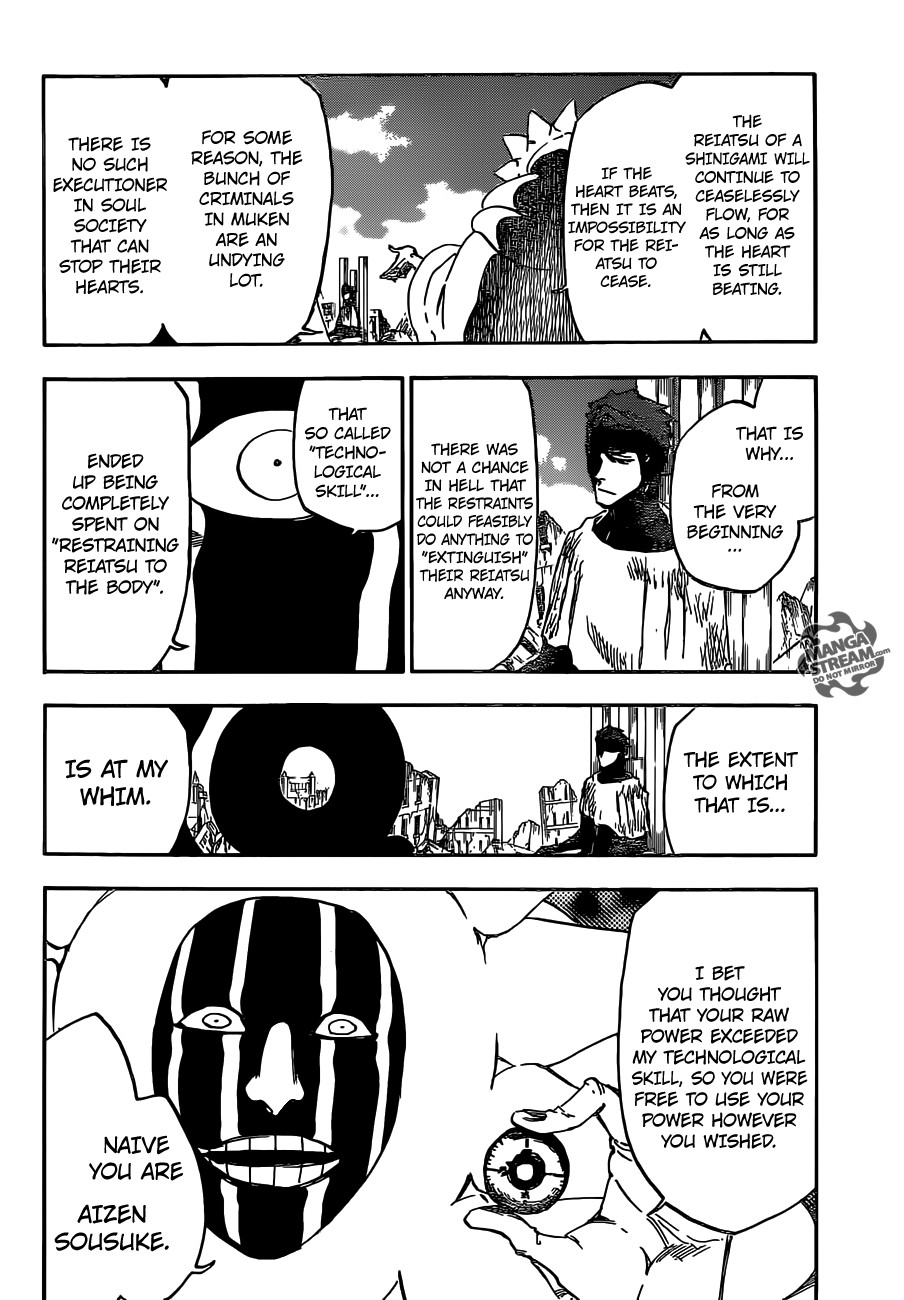 Bleach chapter 623 page 8