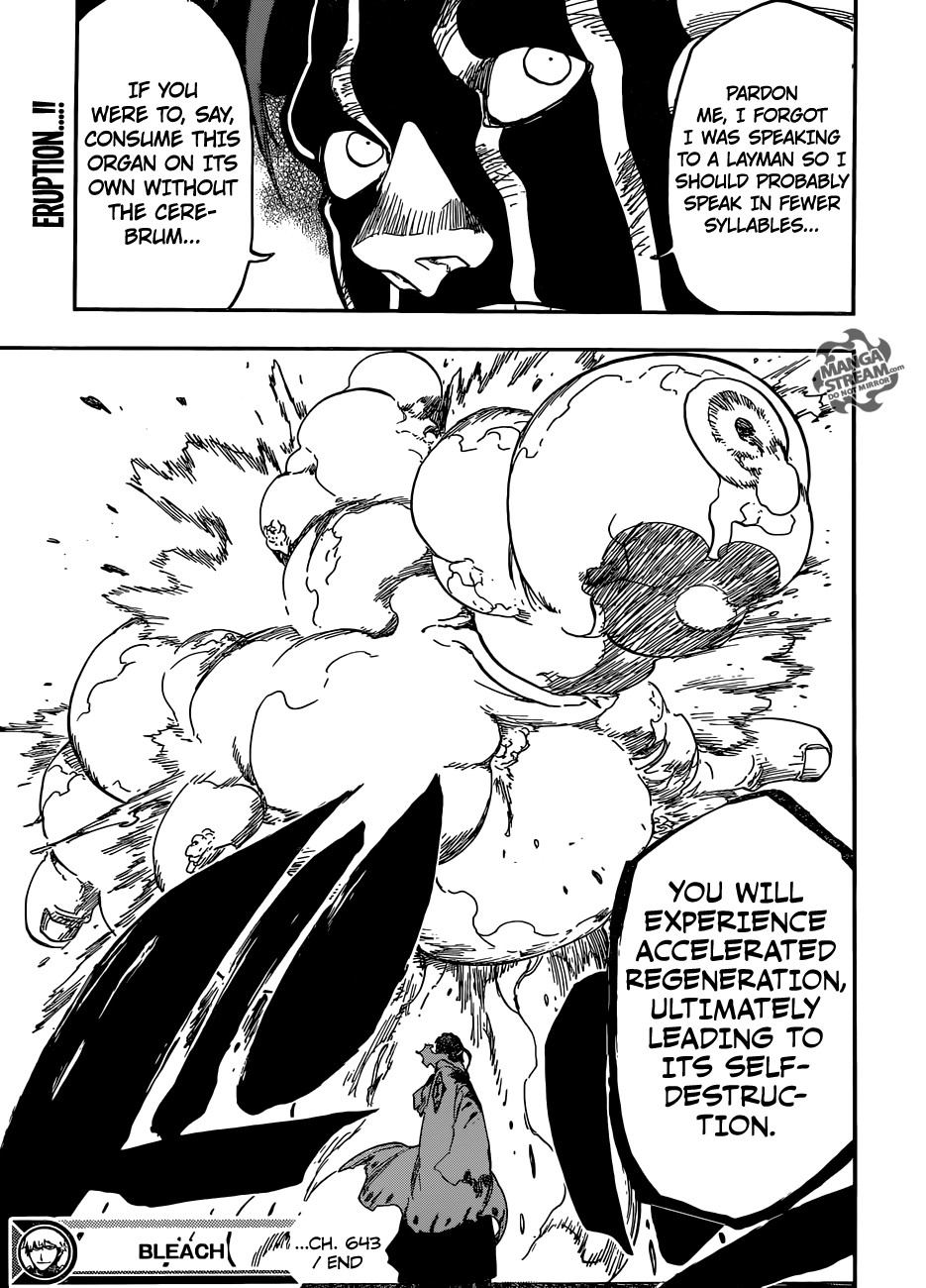 Bleach chapter 643 page 18