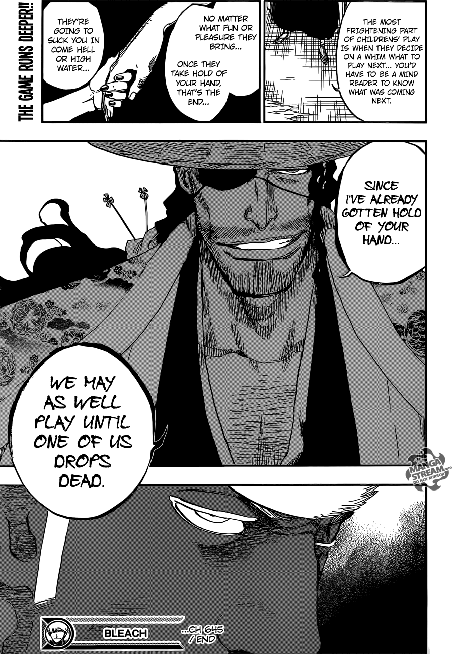 Bleach chapter 645 page 16