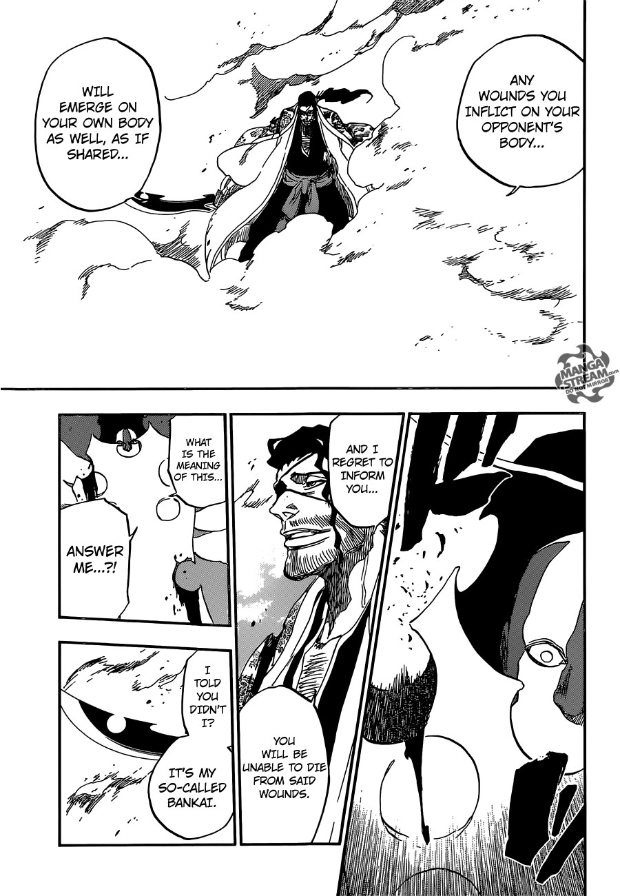 Bleach chapter 648 page 12