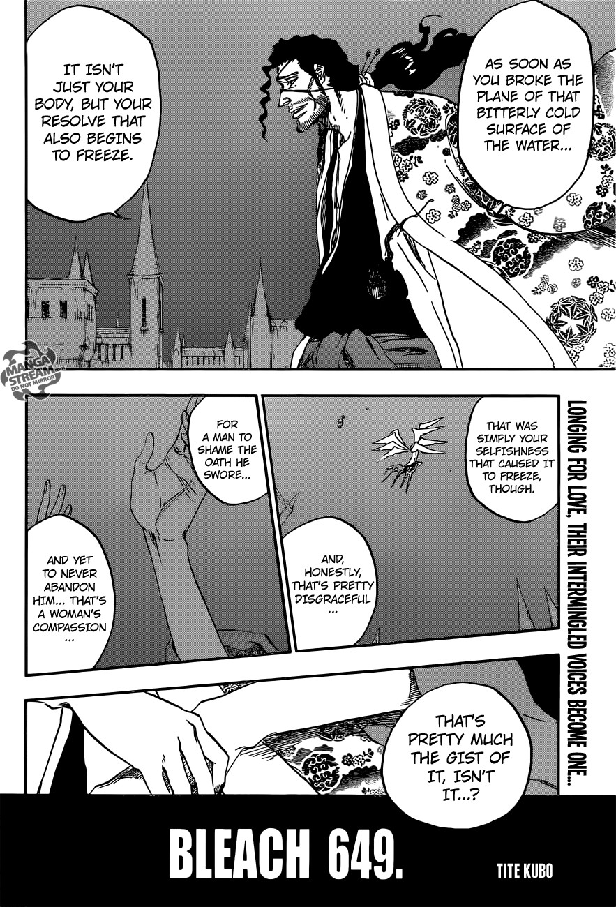 Bleach chapter 649 page 5