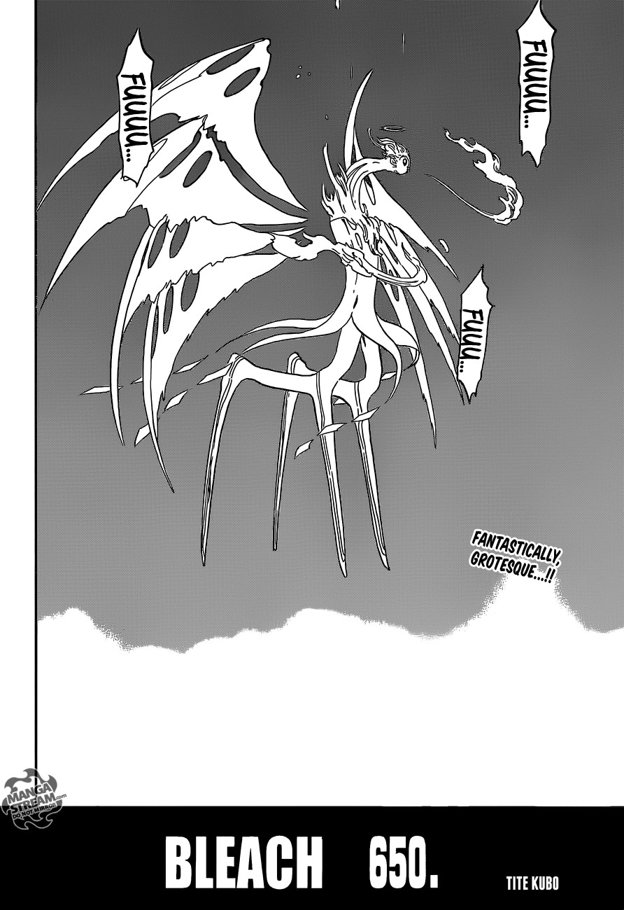Bleach chapter 650 page 1