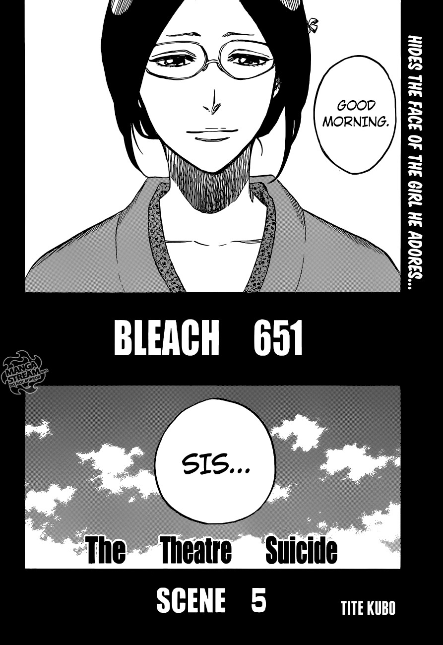 Bleach chapter 651 page 1