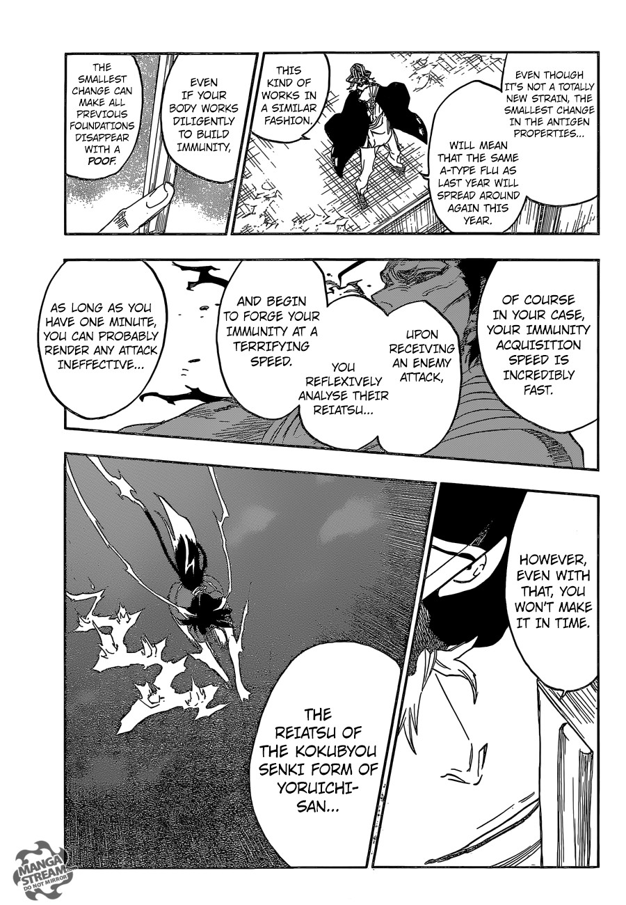 Bleach chapter 663 page 11