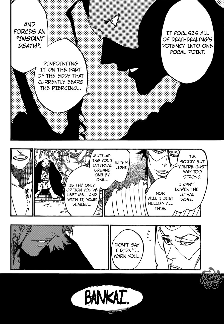 Bleach chapter 664 page 18
