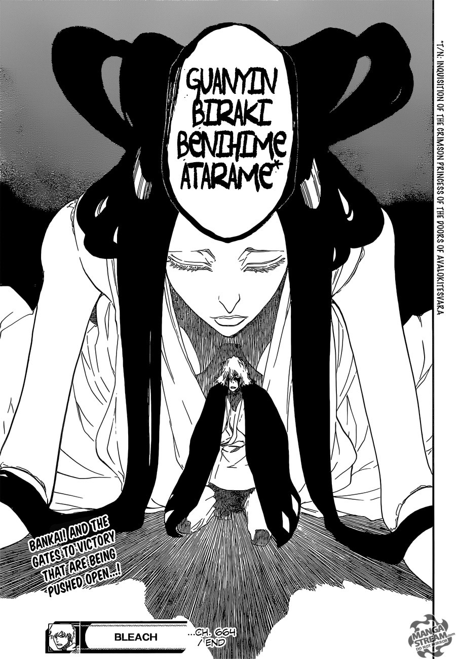 Bleach chapter 664 page 19