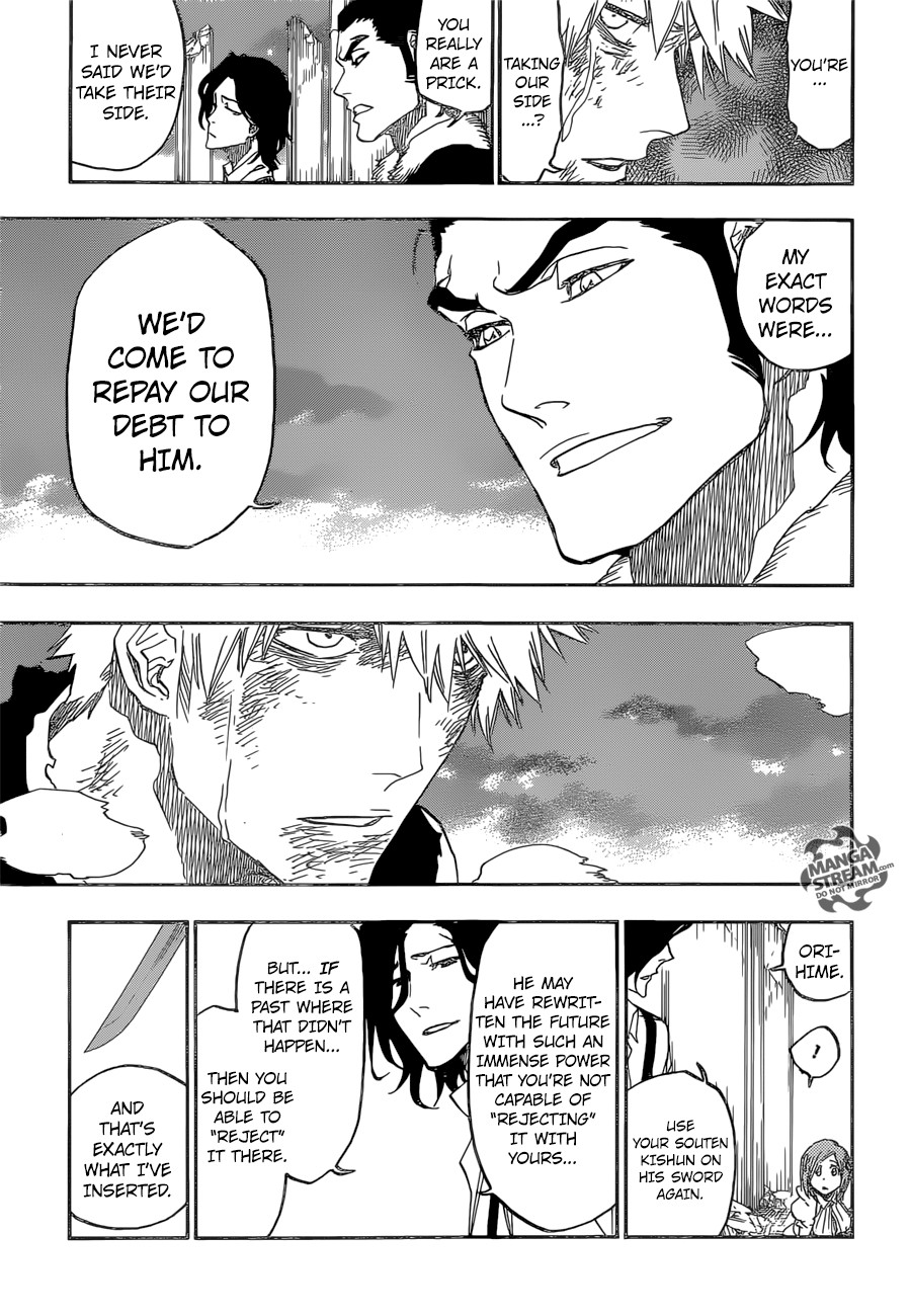 Bleach chapter 681 page 17
