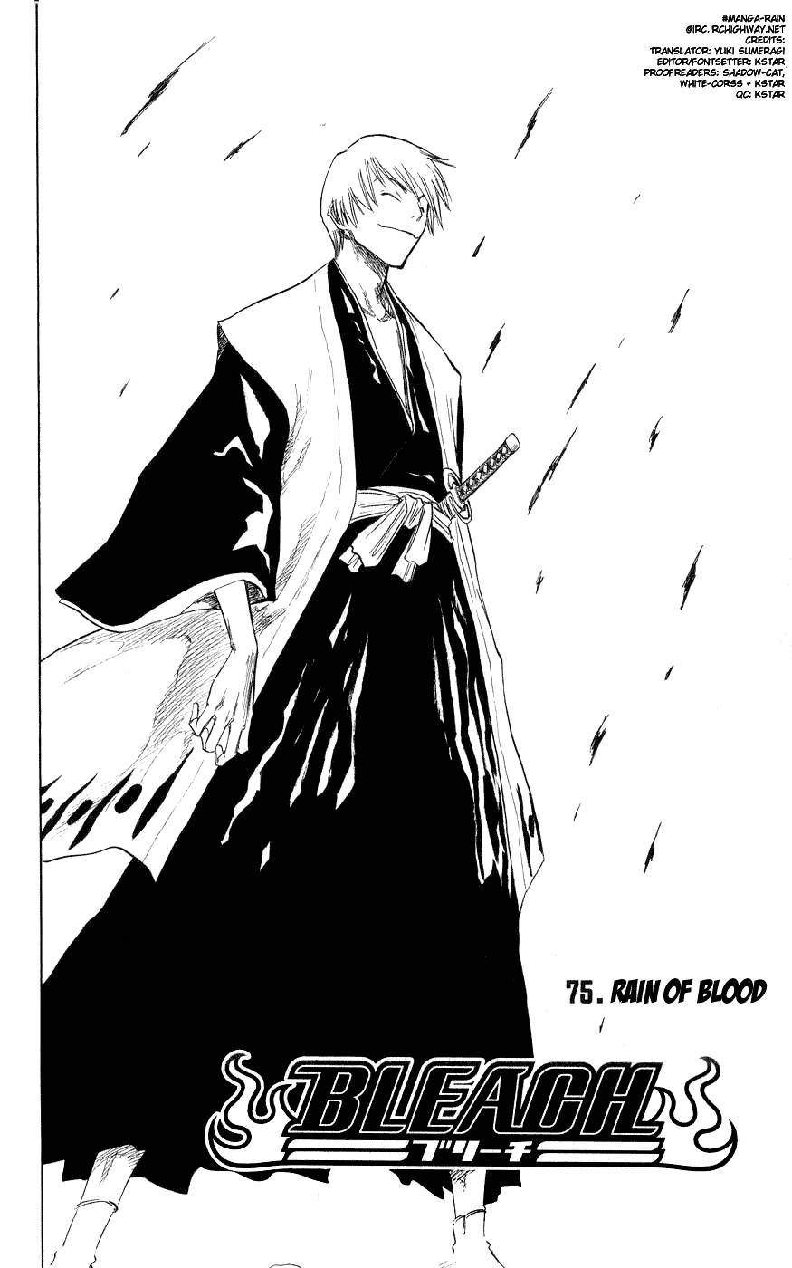 Bleach chapter 75 page 3