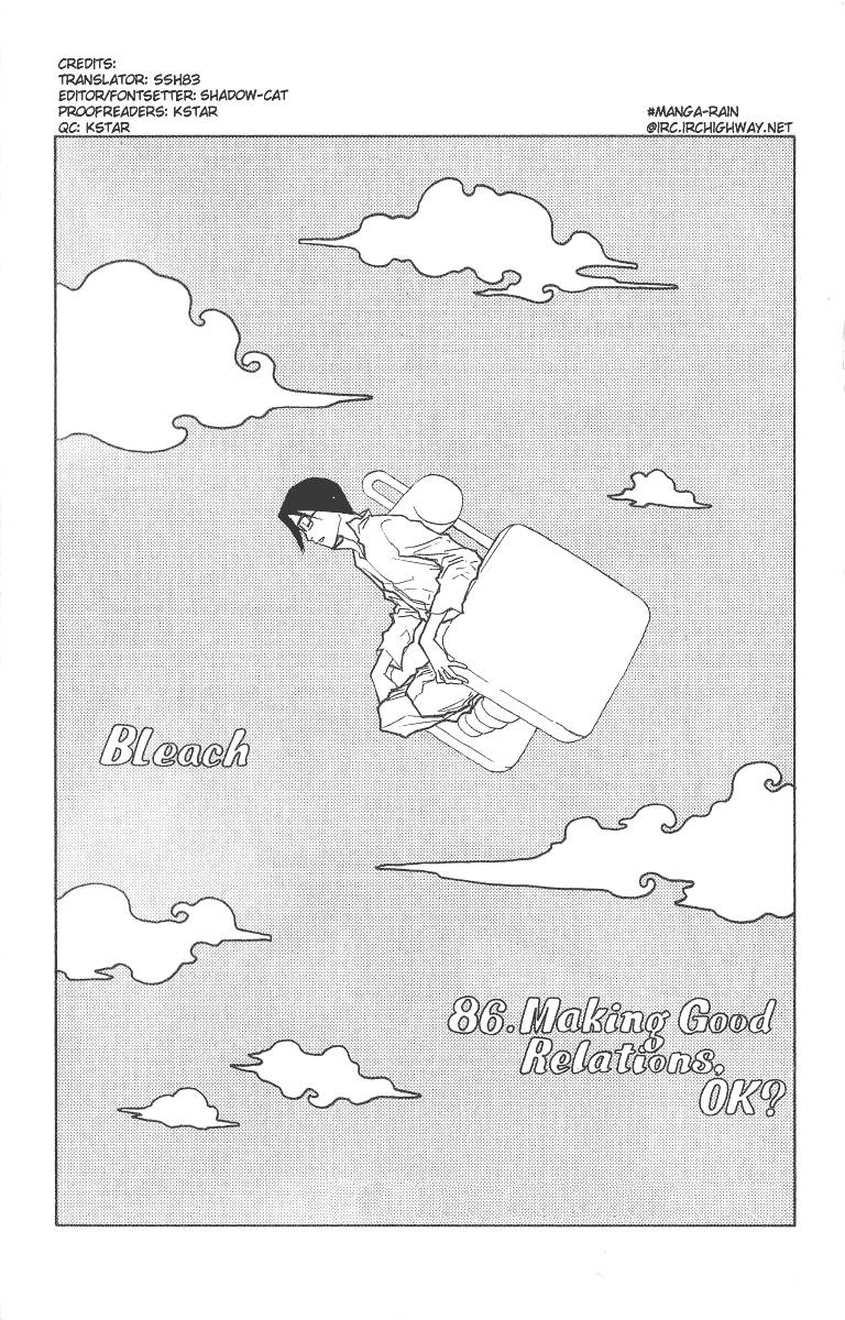Bleach chapter 86 page 6