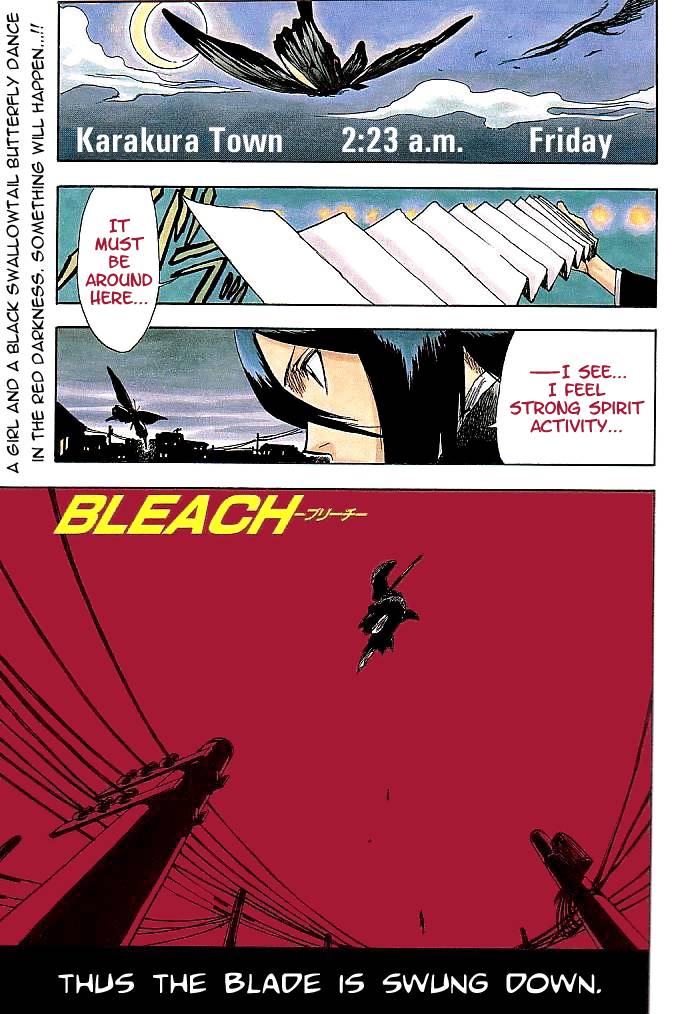 Bleach chapter 1 page 1