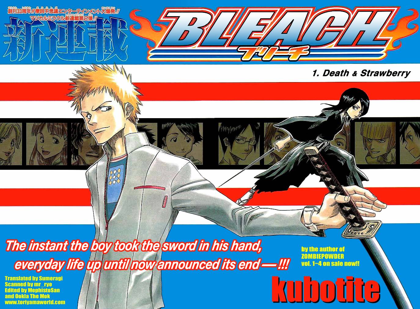 Bleach chapter 1 page 2