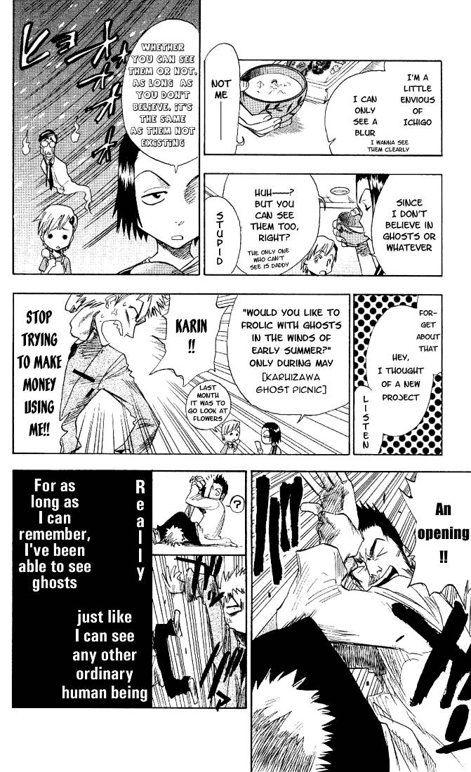 Bleach chapter 1 page 9