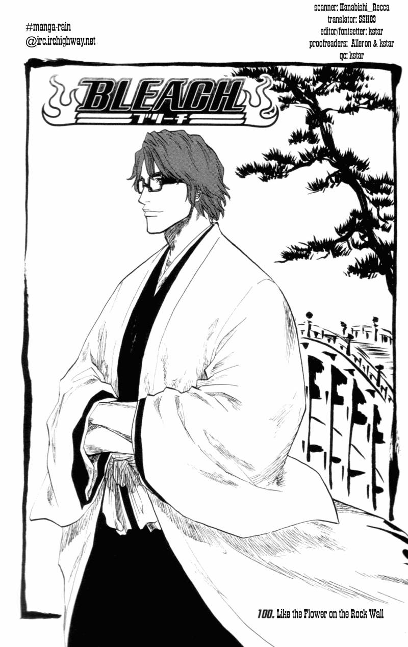 Bleach chapter 100 page 4