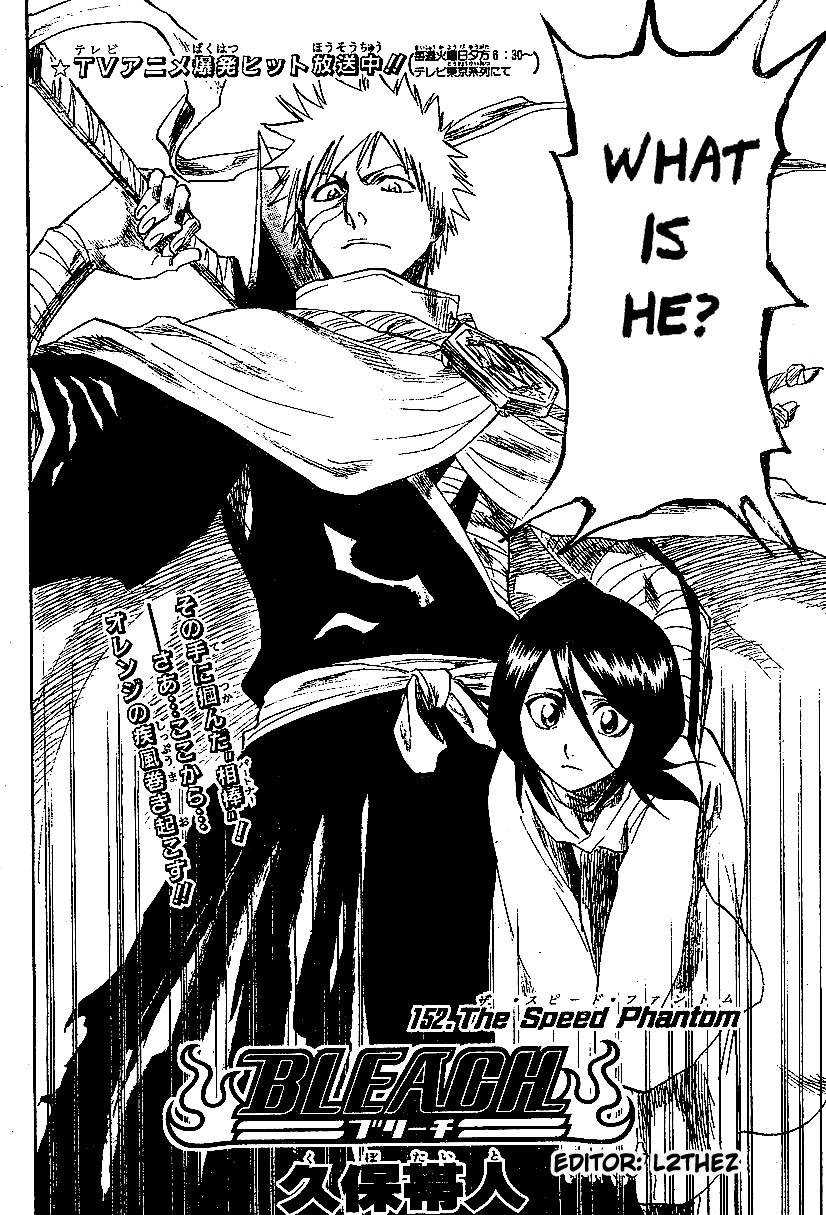 Bleach chapter 152 page 1