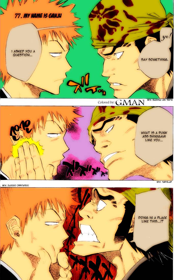 Bleach chapter 168 page 1