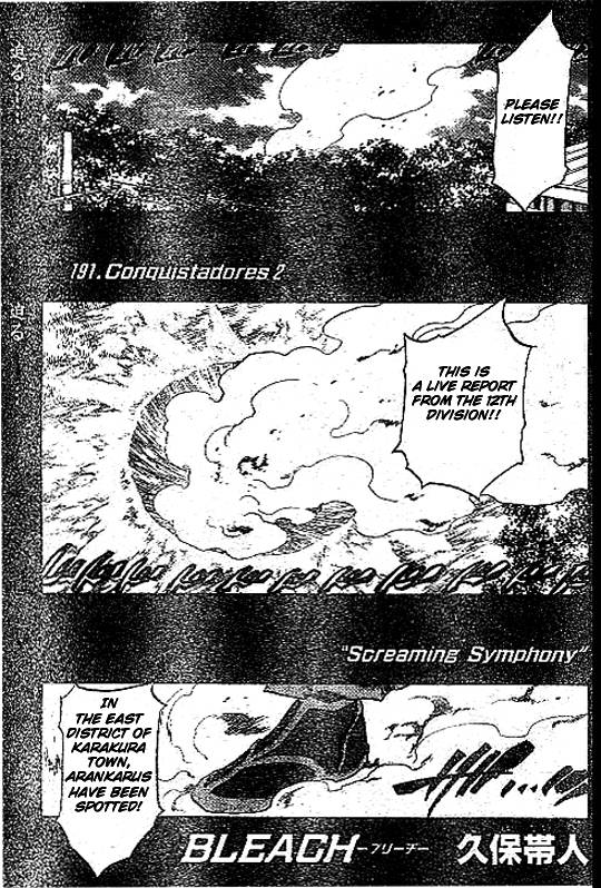 Bleach chapter 191 page 4
