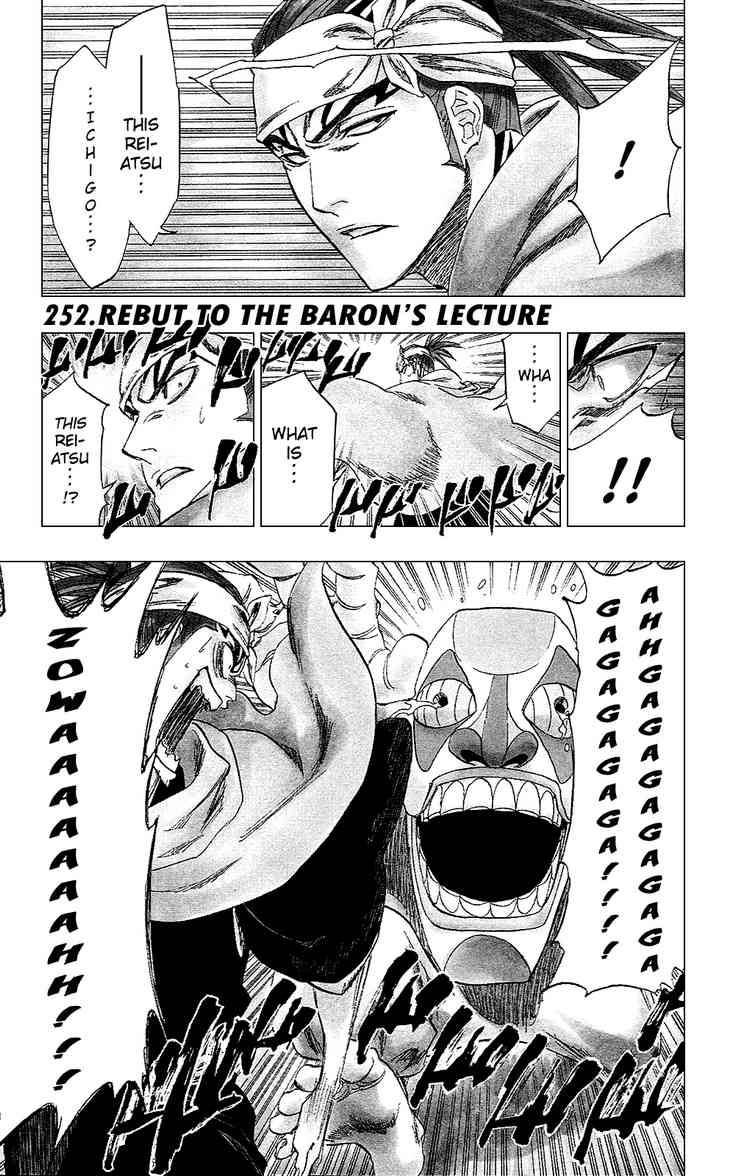 Bleach chapter 252 page 5