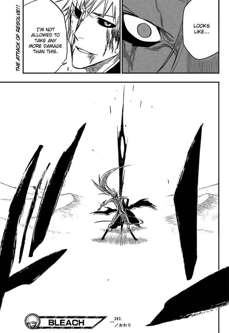 Bleach chapter 283 page 17