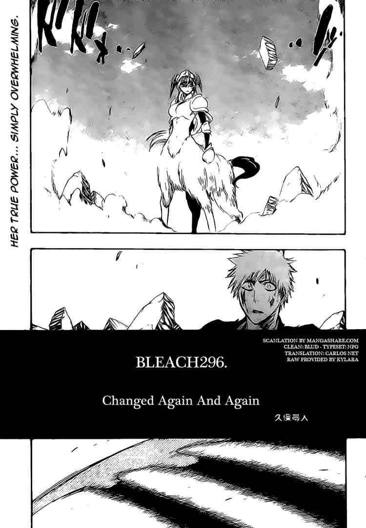 Bleach chapter 296 page 7