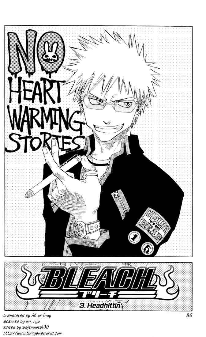 Bleach chapter 3 page 1