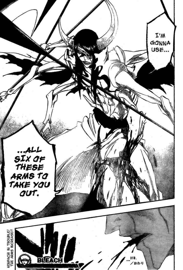 Bleach chapter 310 page 18