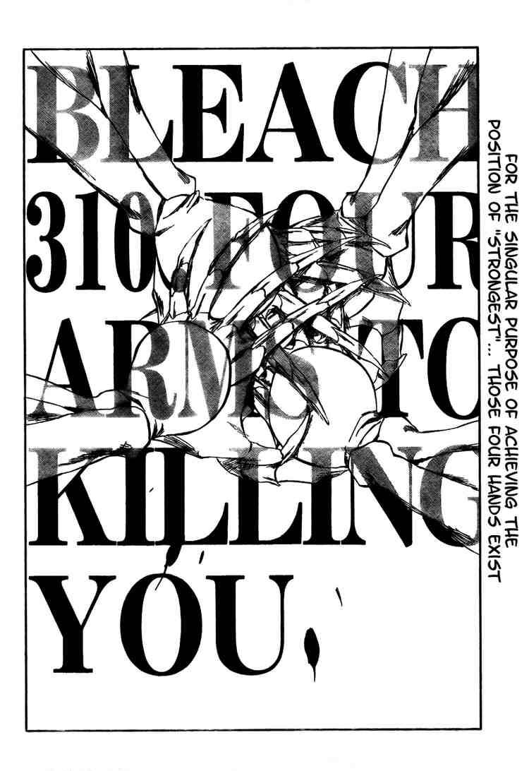 Bleach chapter 310 page 3