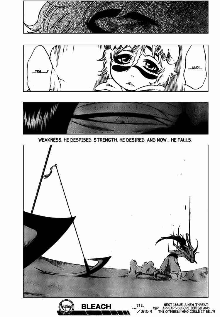 Bleach chapter 312 page 18