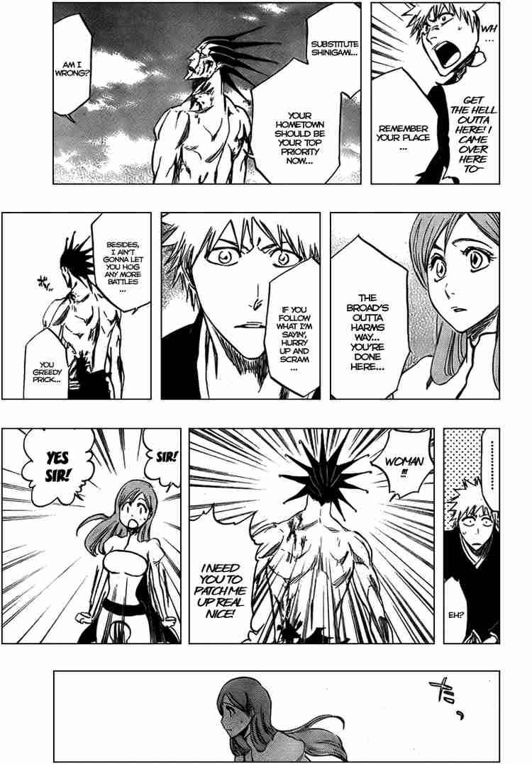 Bleach chapter 313 page 12
